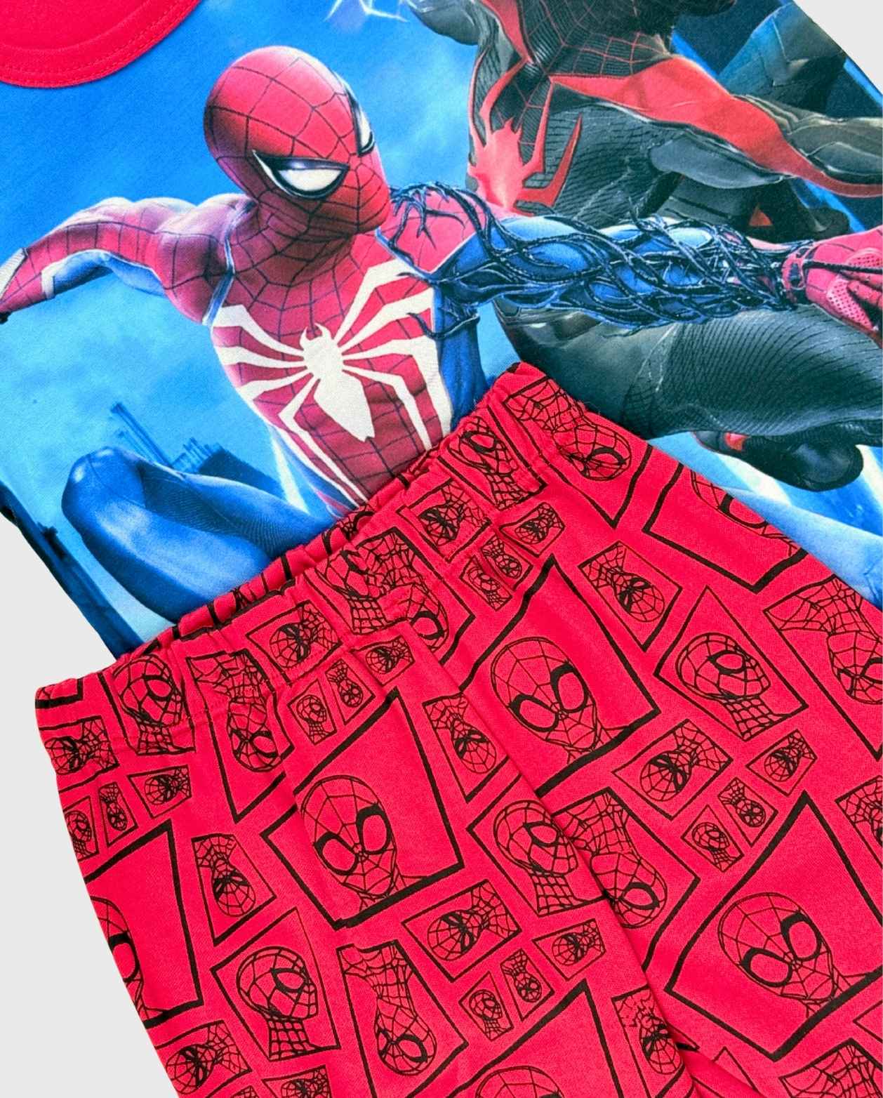 Pijama Manga Larga Spiderman Pantalon Surtido Diseño