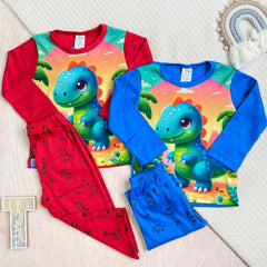 Pijama Pantalón Dino Cute Surtido