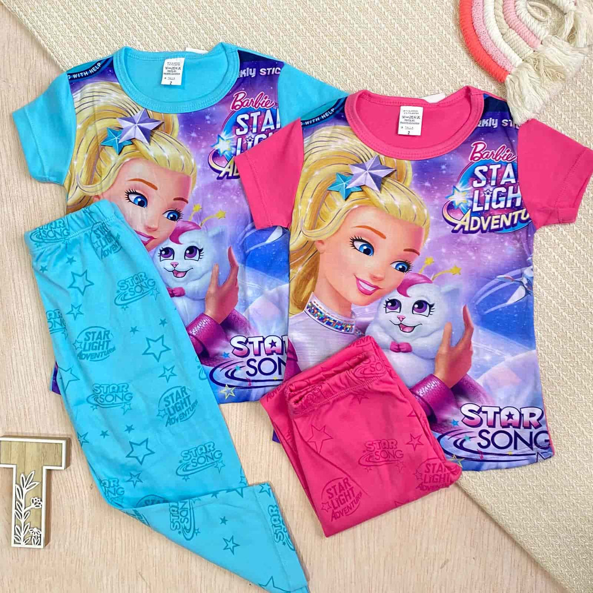 Pijama Pantalon Barbie Mascota Surtido