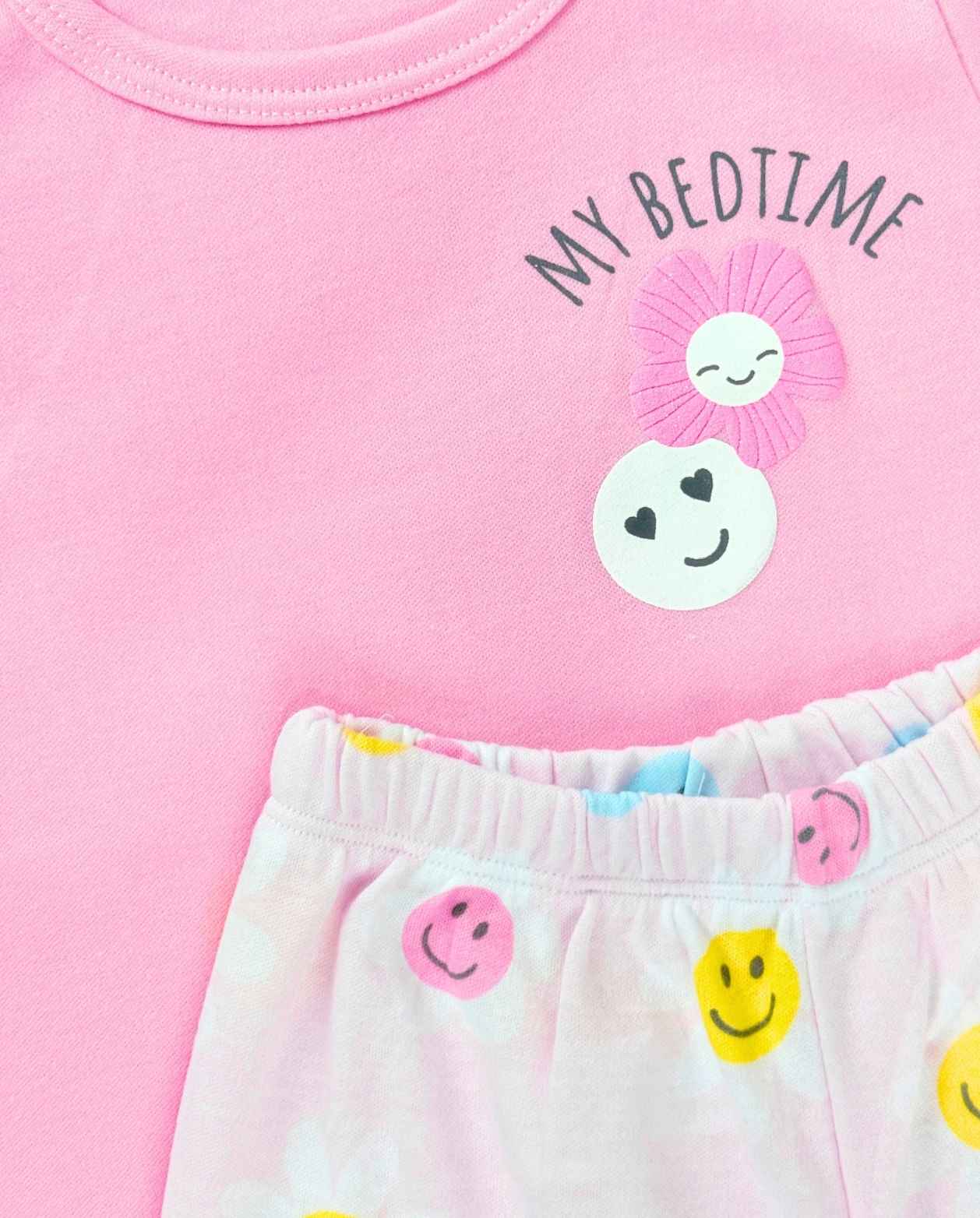 Pijama Pantalón Cara Feliz Color Surtido Niñas