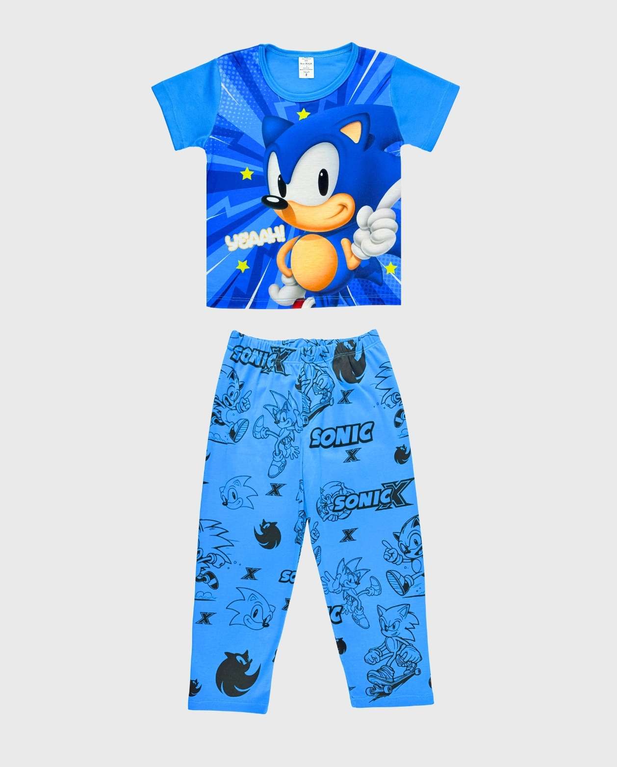 Pijama Pantalón Sonic Colores Surtido