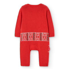 Pijama Tricot Dog Rojo Boboli estilo