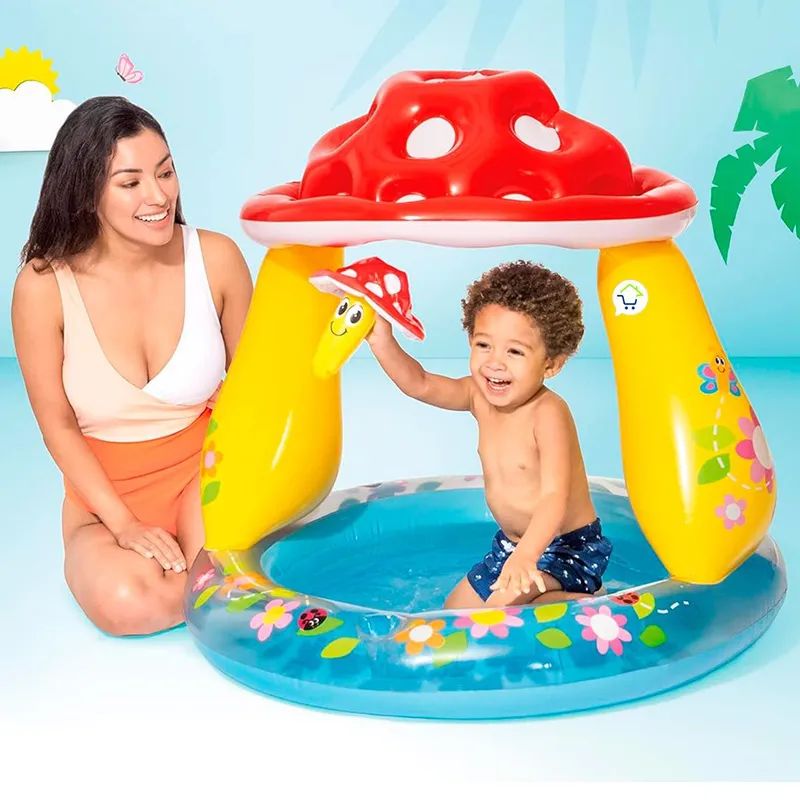 Piscina Inflable Hongo Para Niños bebe