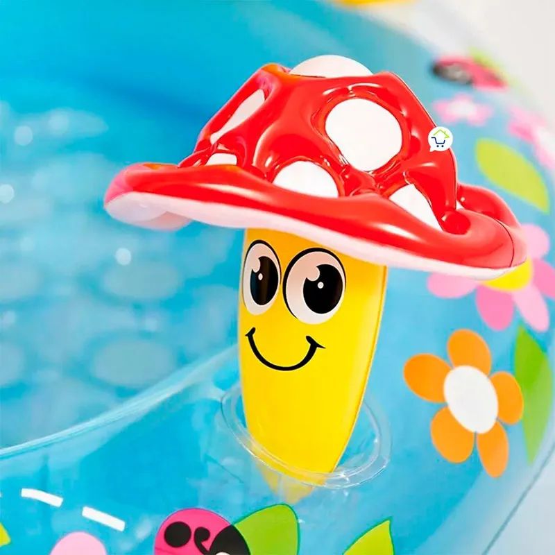 Piscina Inflable Hongo Para Niños detalle