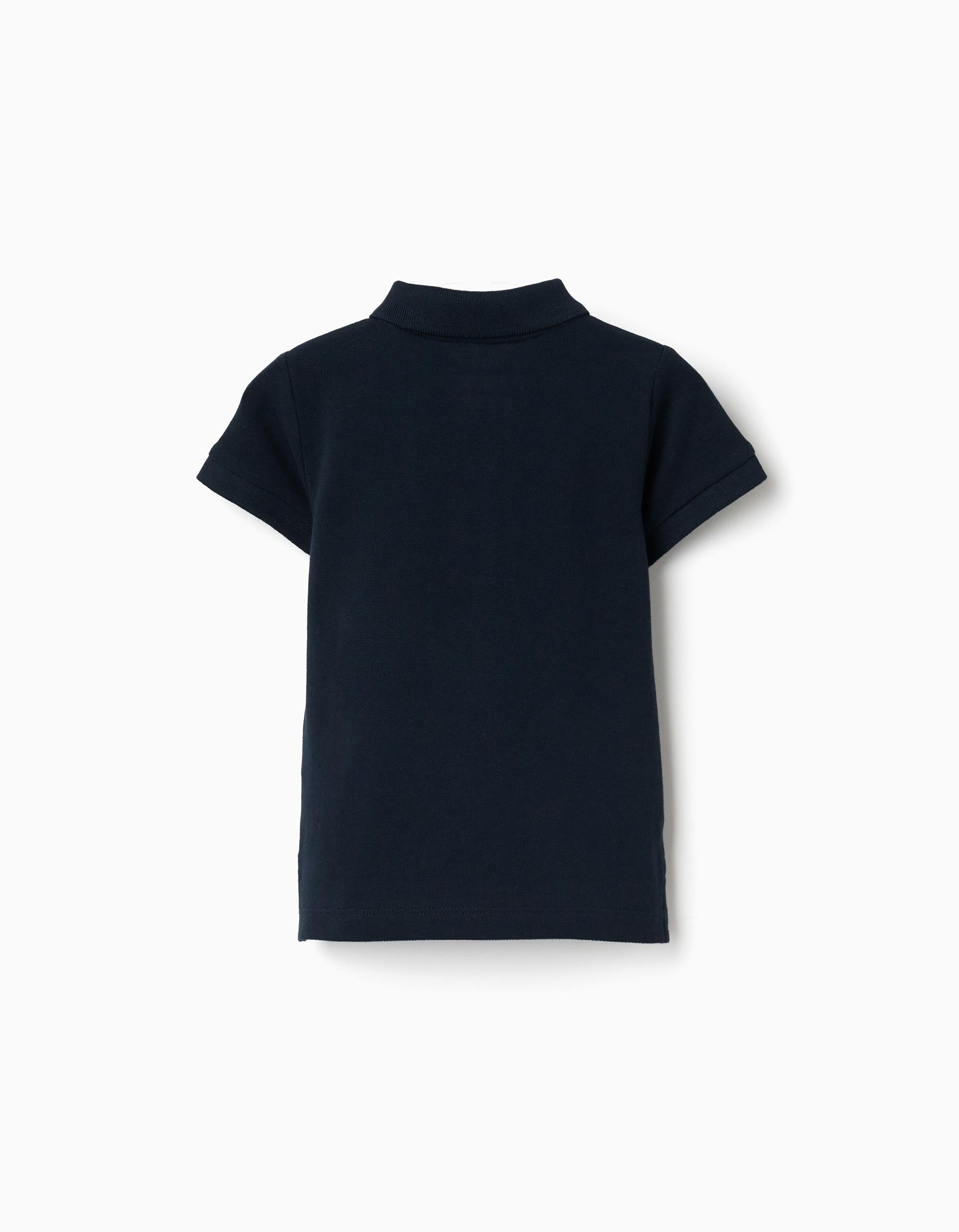 Polo Básico Para Bebe Navy Zippy diseño