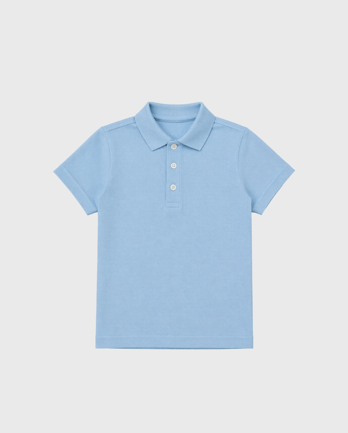 Polo Clásico Para Niño Azul Claro Zippy
