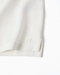 Polo Clásico Para Niño Blanco Zippy detalle