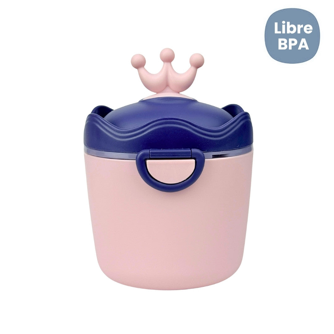 Porta Leche y Alimentos Corona Rosa