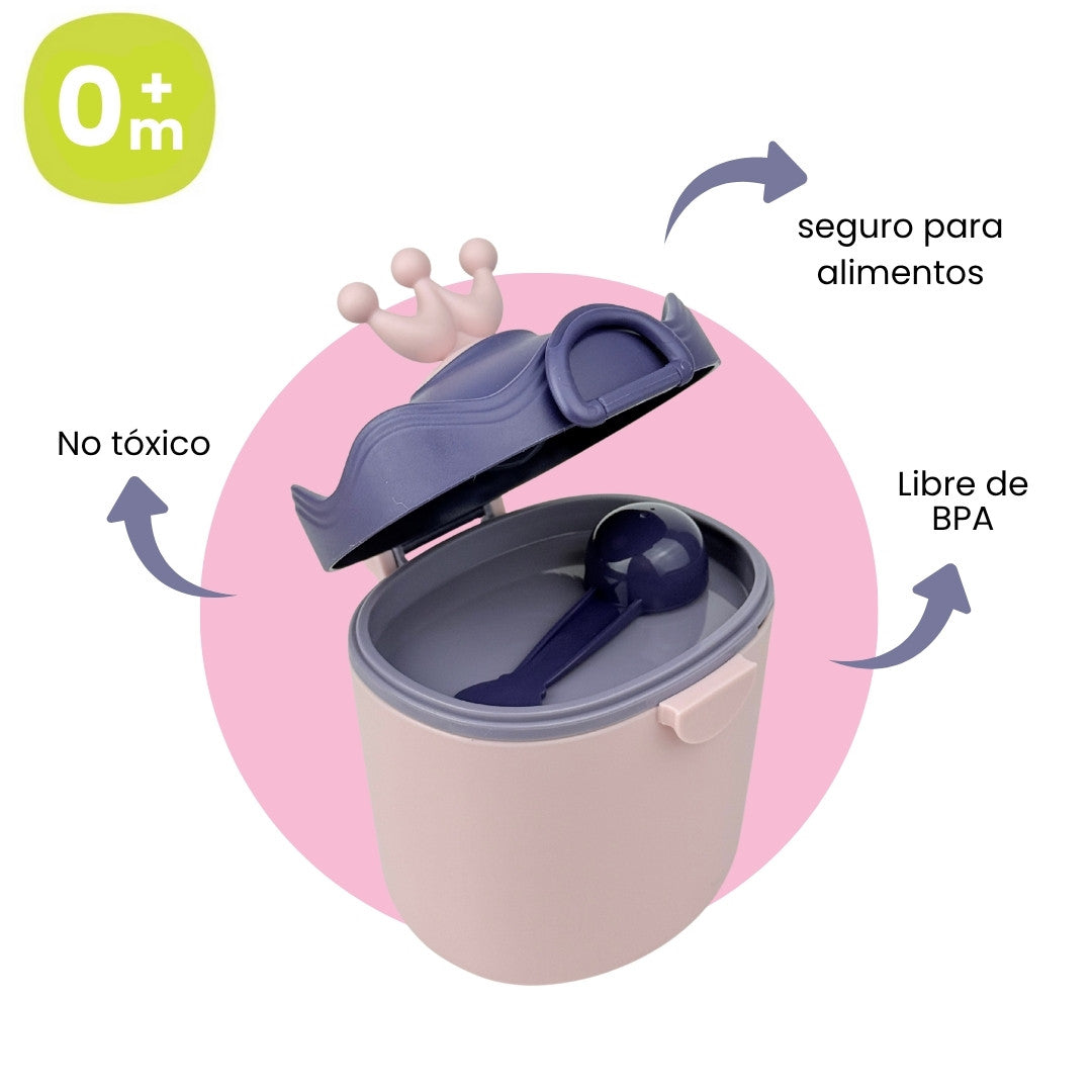 Porta Leche y Alimentos Corona Detalles