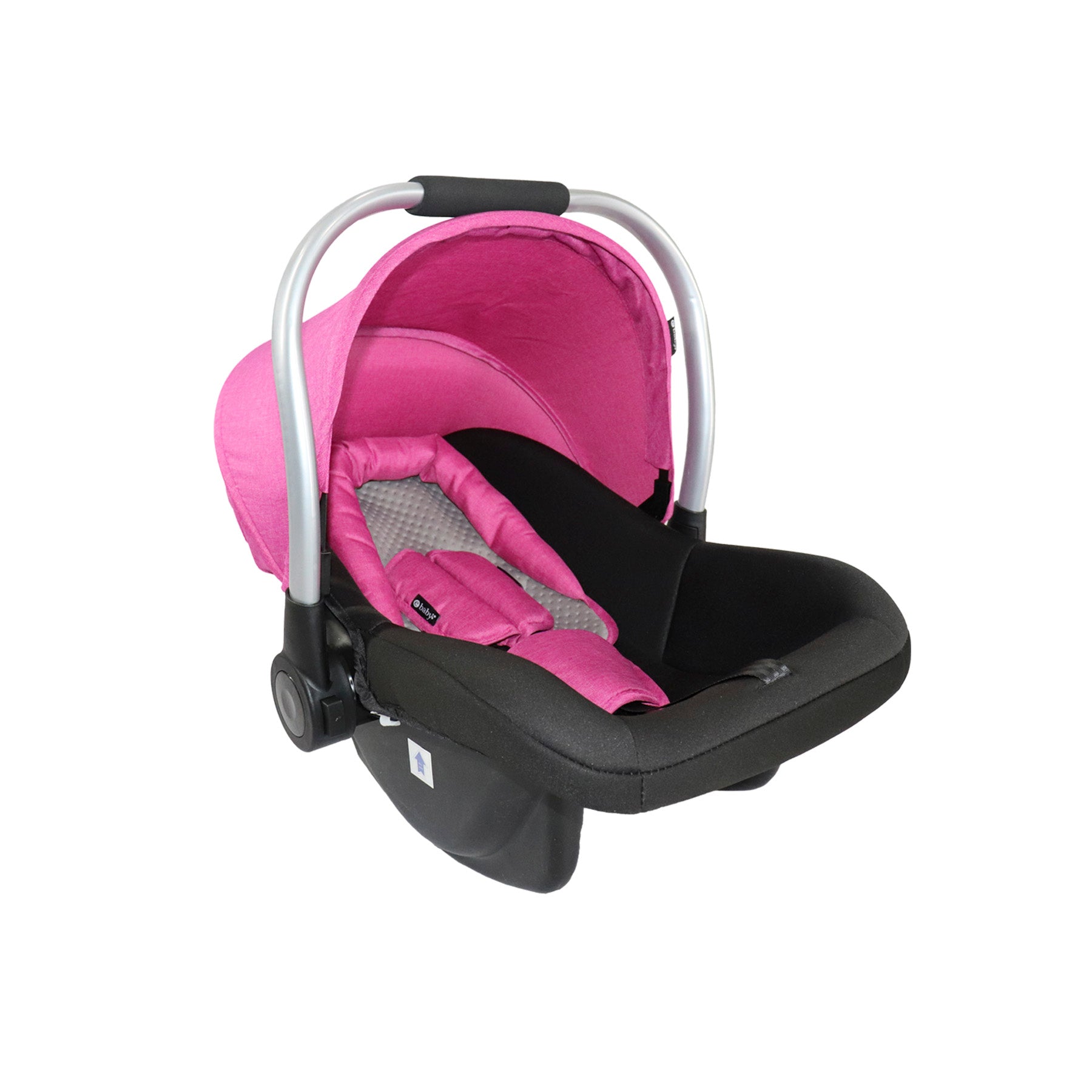 Porta Bebé Terry Capota Rosa Ebaby