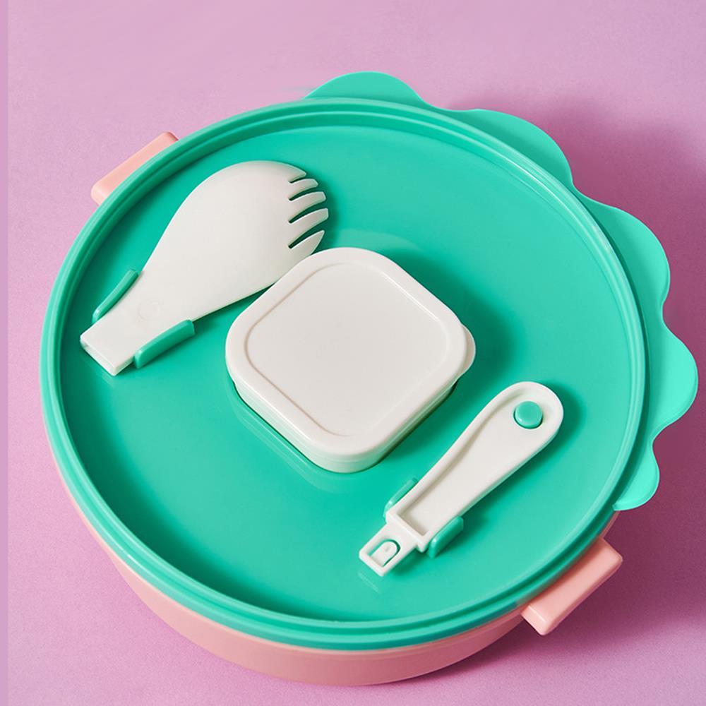 Porta Comida Acero Inoxidable Con Compartimientos ACCESORIOS