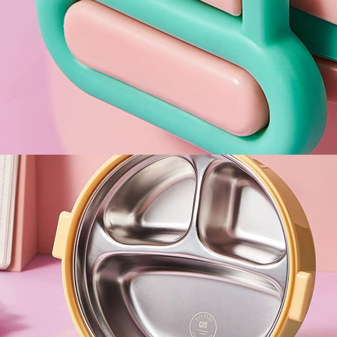  Porta Comida Acero Inoxidable Con Compartimientos DETALLES