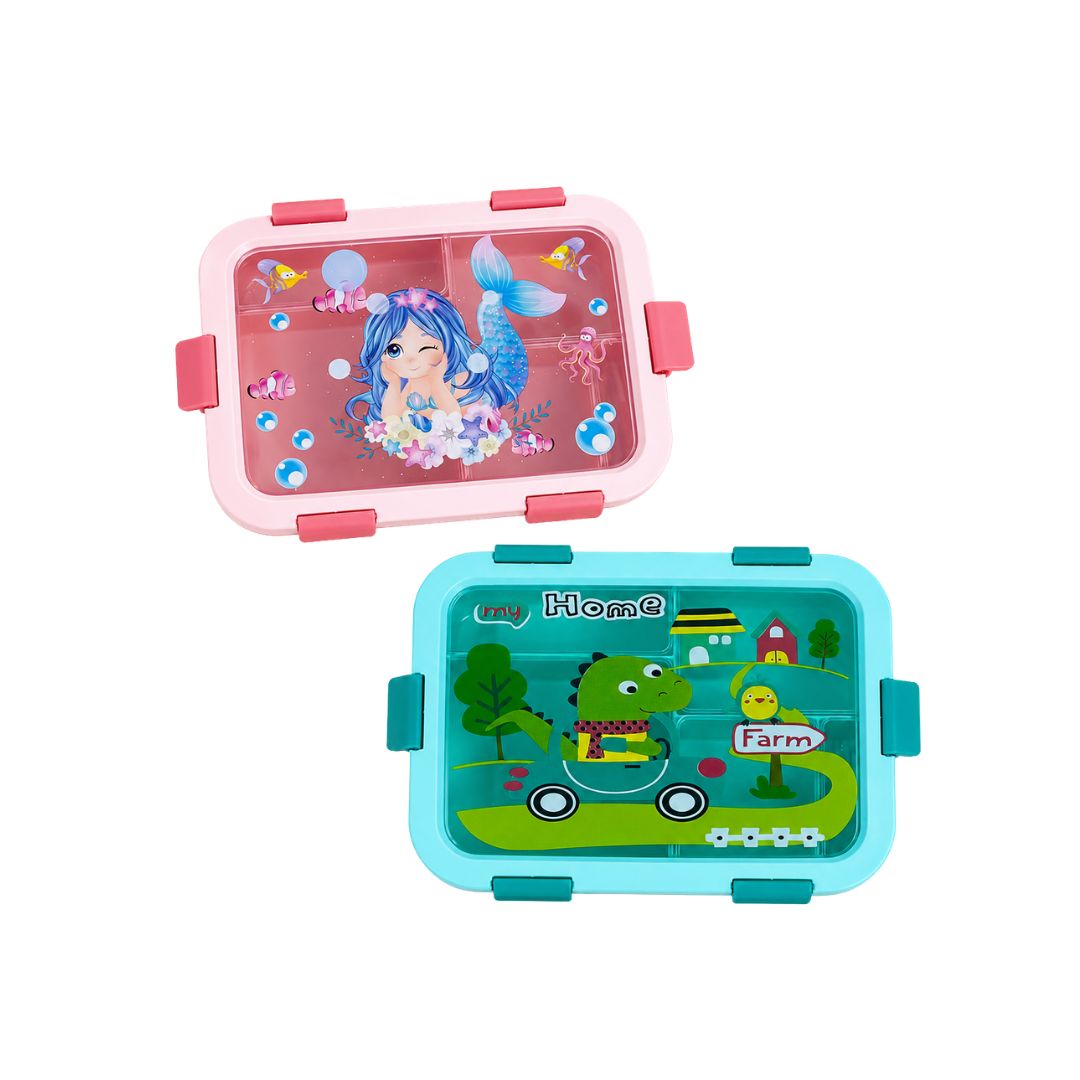 Porta Comida Con Compartimientos diseño