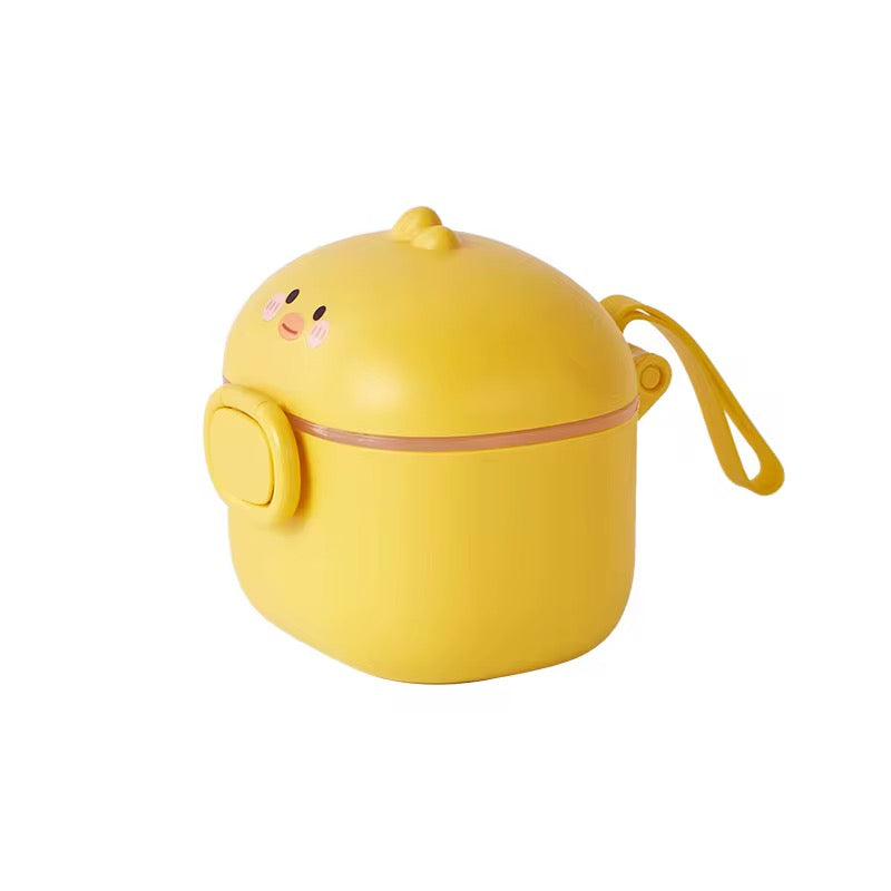 Porta Leche Con Cuchara Medidora Pato