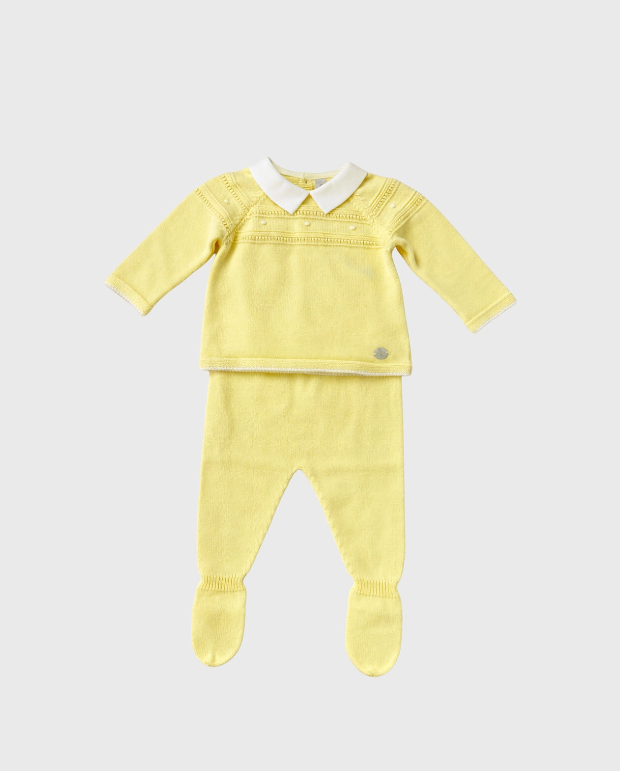 Primer Dia Tricot Cuello Amarillo Martin Aranda
