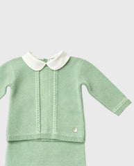 Primer Dia Tricot Detalles Puntos Verde Martin Aranda detalle