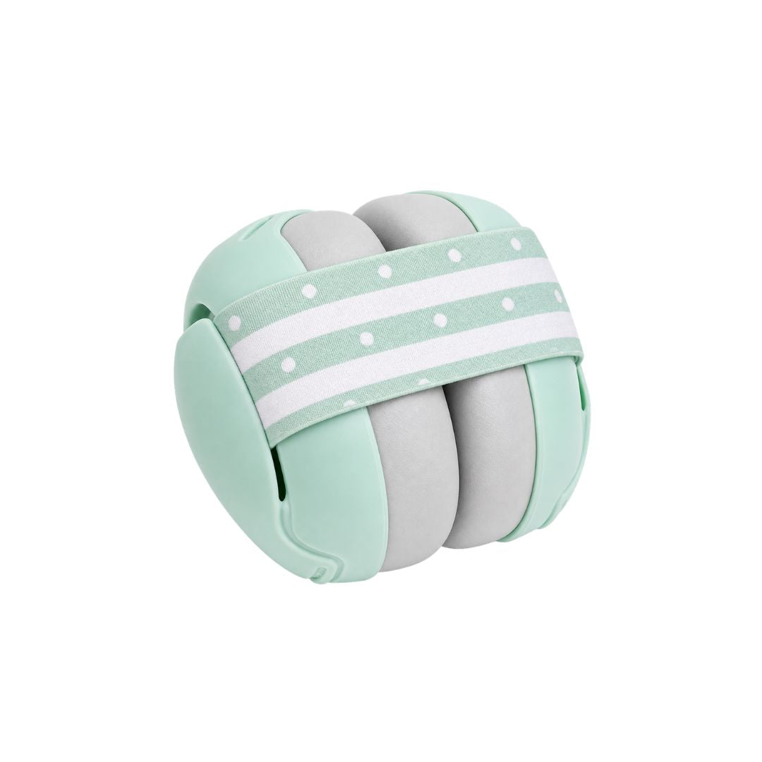 Protector de Oídos Para Bebes verde