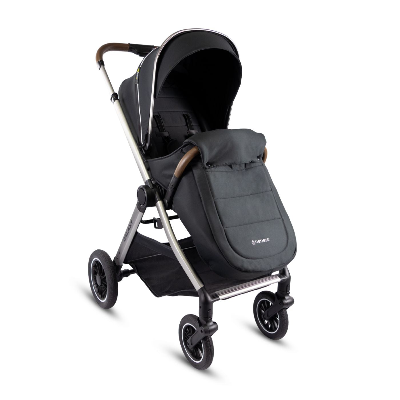 Coche Travel System Galaxy Premium Bebesit cubre pies