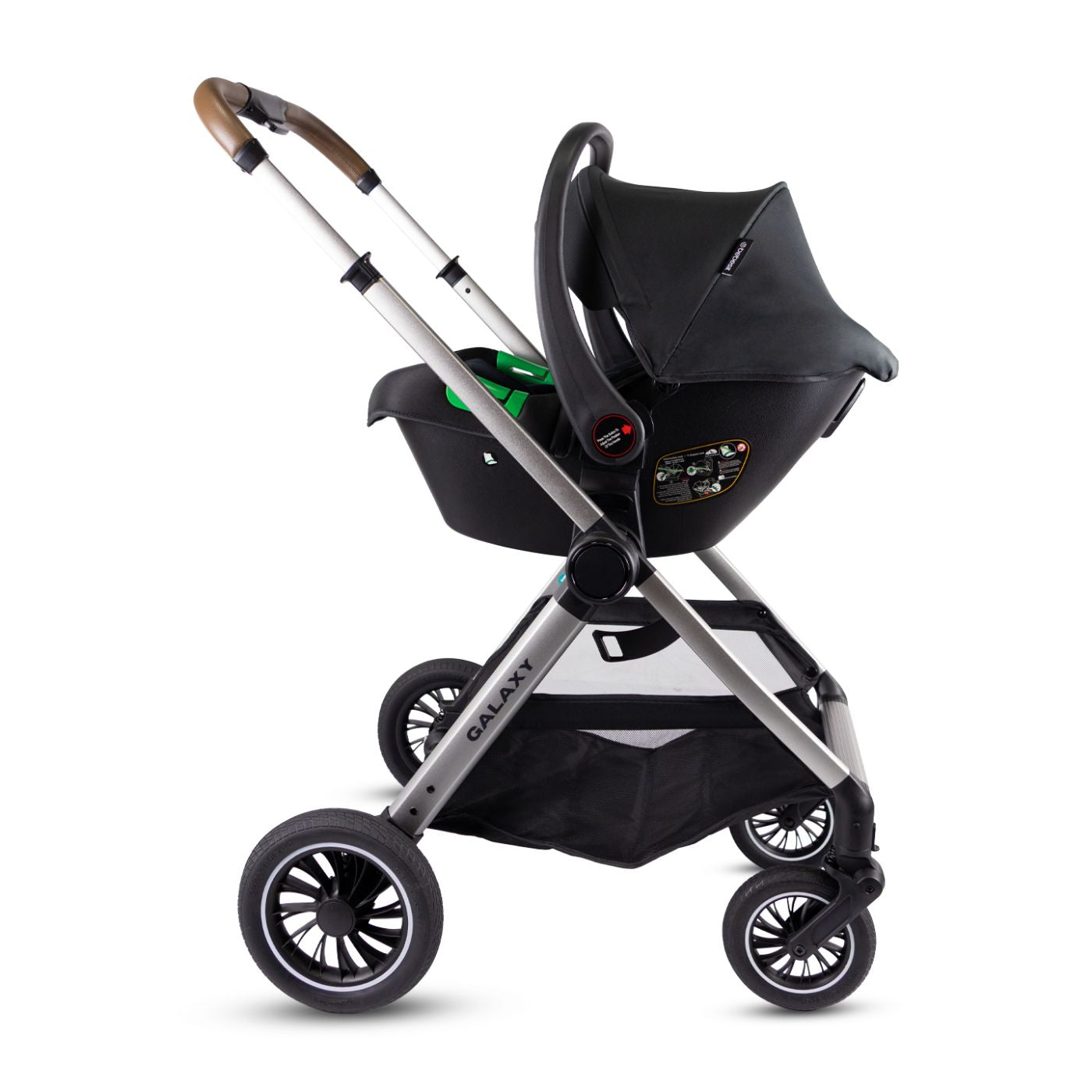 Coche Travel System Galaxy Premium Bebesit uso