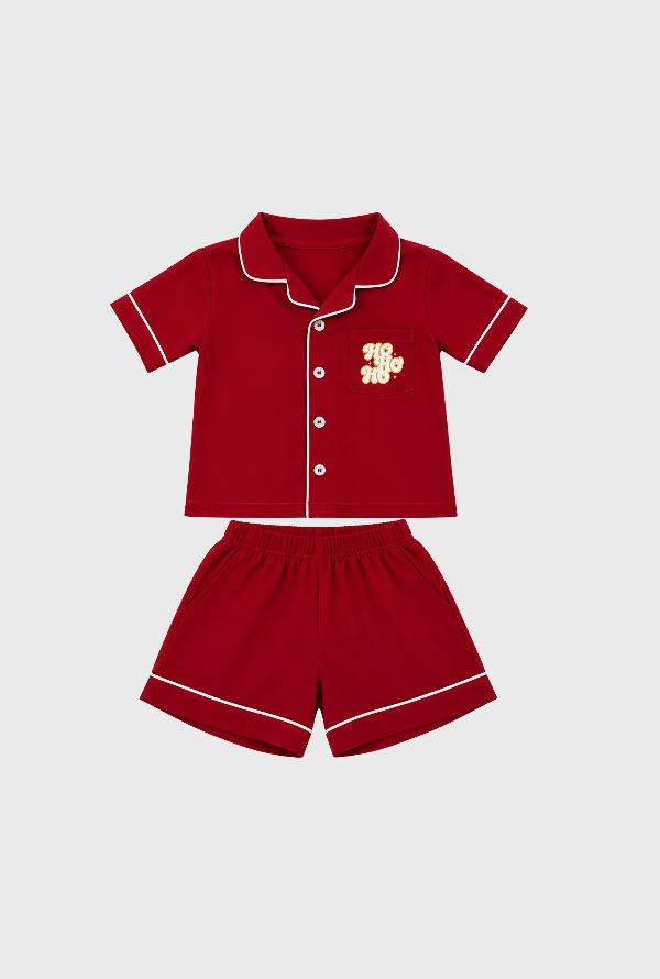 Pijama Camisa Hohoho Rojo