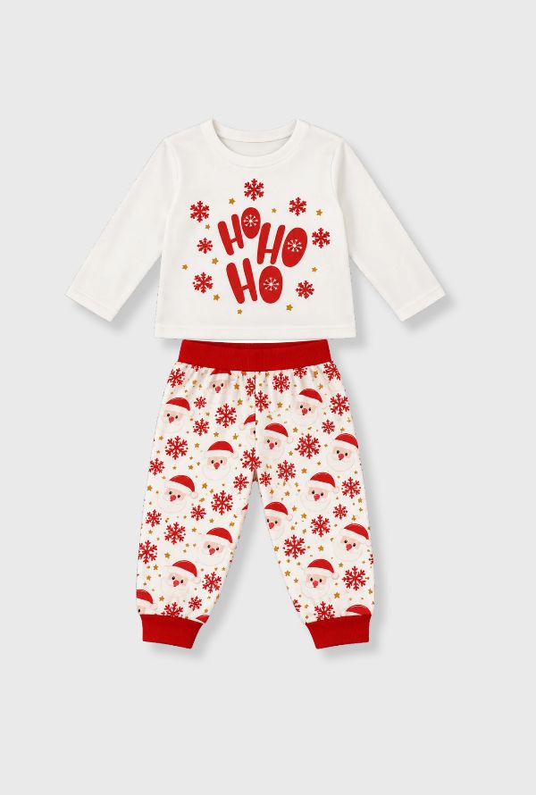 Pijama Manga Larga Hohoho Blanco