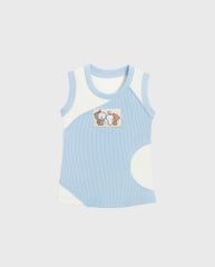 Conjunto Pantalón Osos Niña AZUL