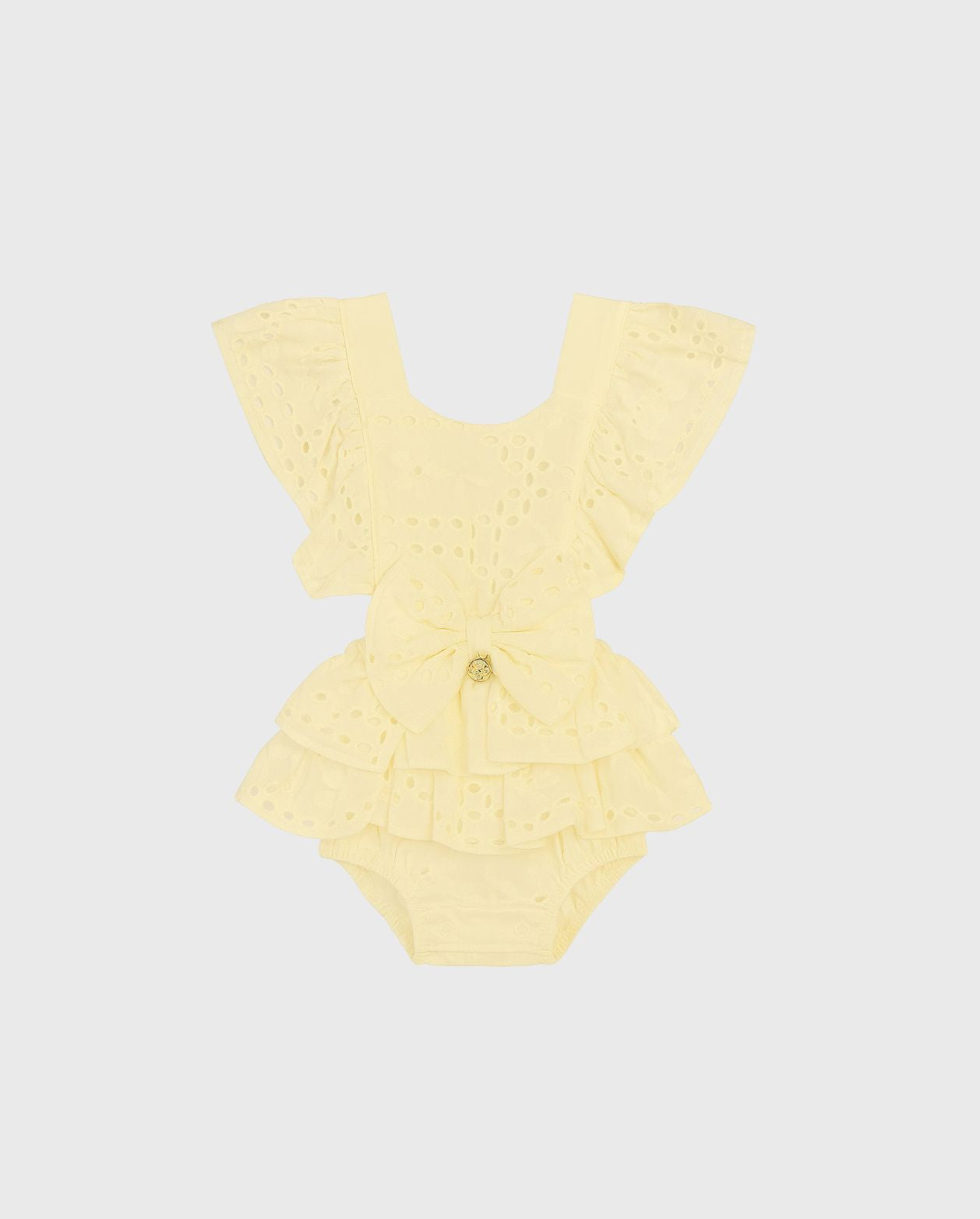 Body Ojalillo Moño Flores