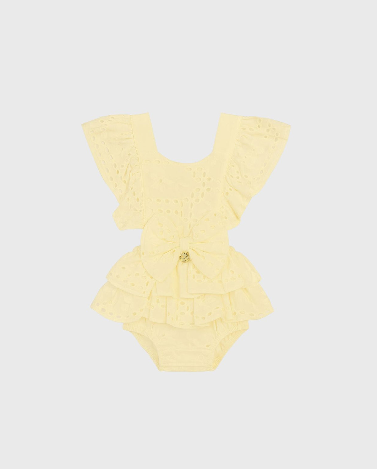Body Ojalillo Moño Flores