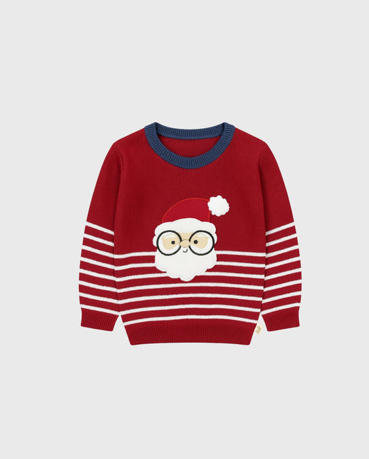 Saco Tricot Papá Noel Rayas