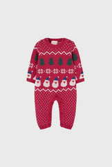 Pijama Enteriza Tejido Navidad Rojo Boboli