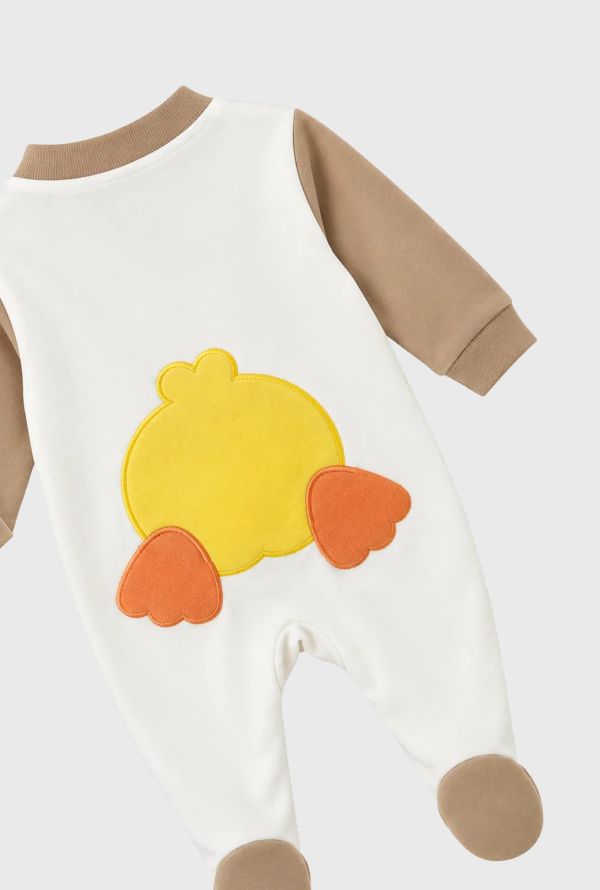 Pijama Enteriza Bordado Pato estilo