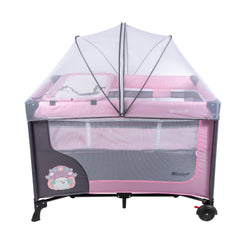 Cuna Corral Happy Dream Rosa Ebaby®