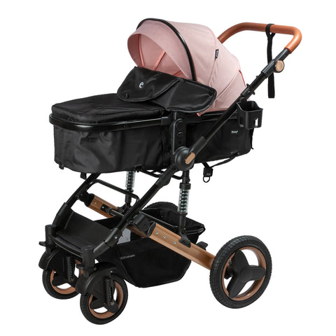 Coche Moisés de Lujo Roman Rosa Ebaby