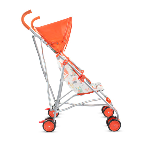 Coche Paseador Trip Plus Naranja Bebesit
