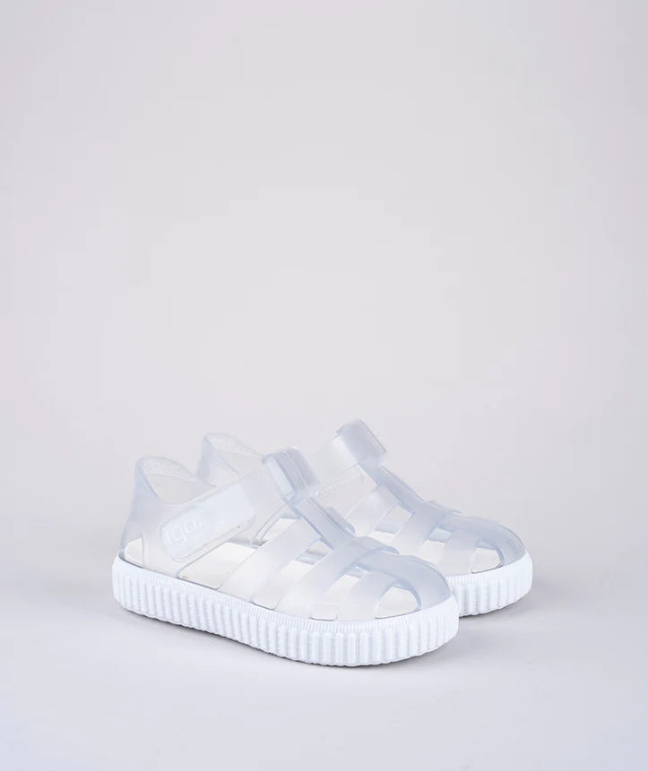 Sandalias Nico Cristal Blanco Igor