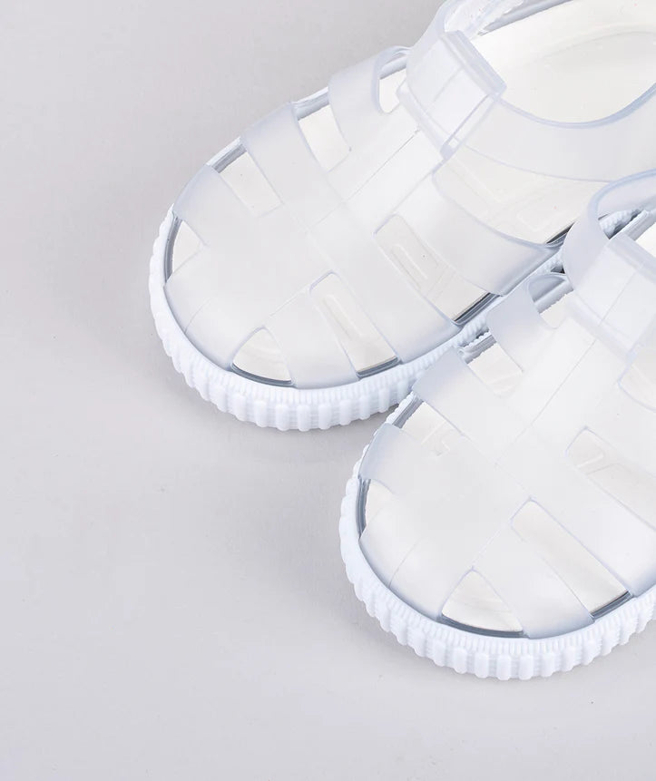 Sandalias Nico Cristal Blanco Igor Detalles