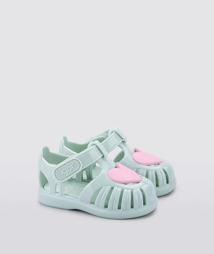 Sandalias Tobby Gloss Love Menta Igor