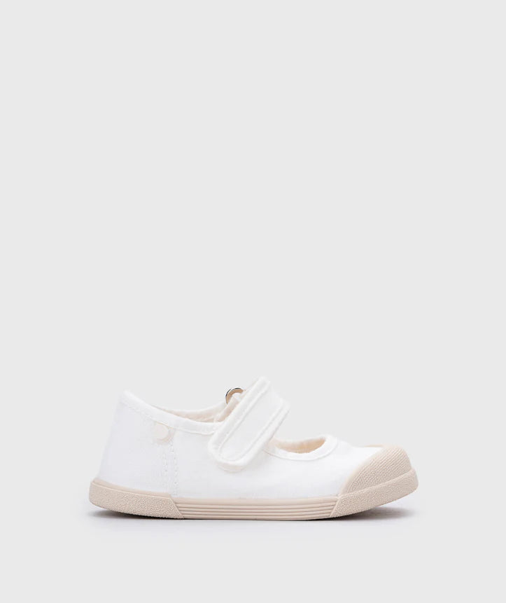 Tenis Lona Mercedes Blanco Igor Perfil