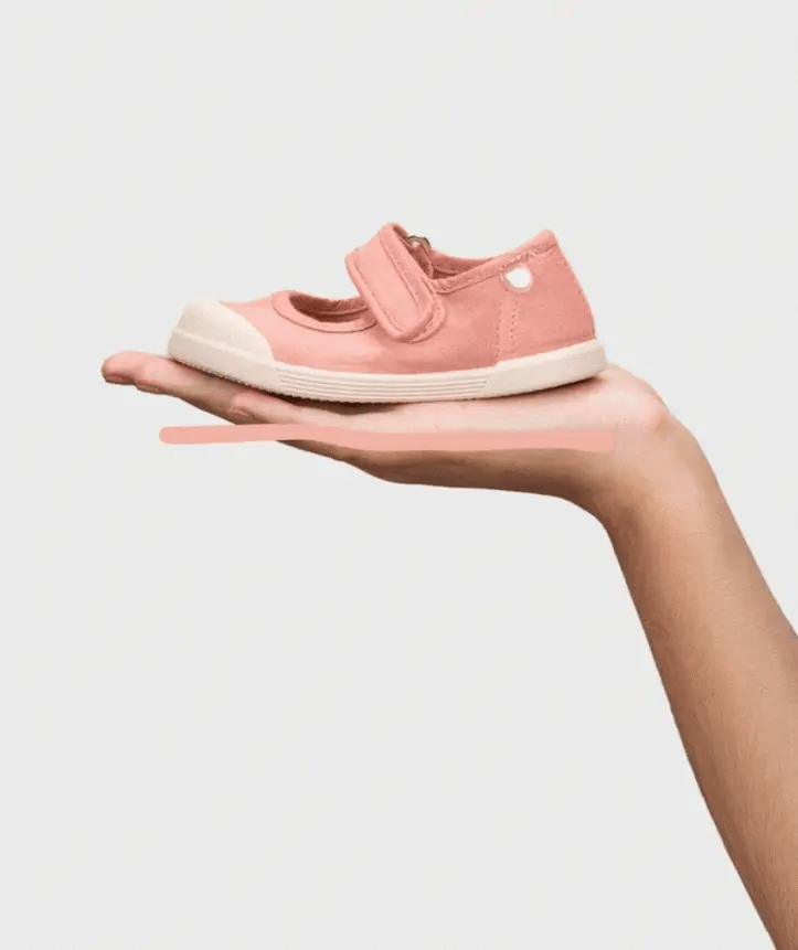 Tenis Lona Mercedes Nuevo Rosa Igor estilo 