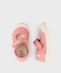Tenis Lona Mercedes Nuevo Rosa Igor estilo 