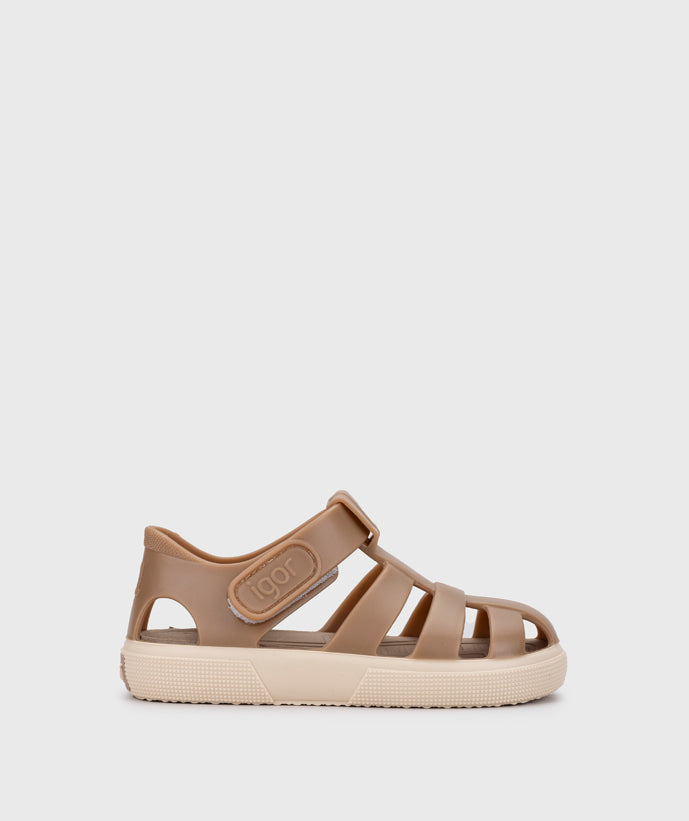 Sandalias Bay Taupe Igor estilo