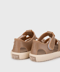 Sandalias Bay Taupe Igor diseño