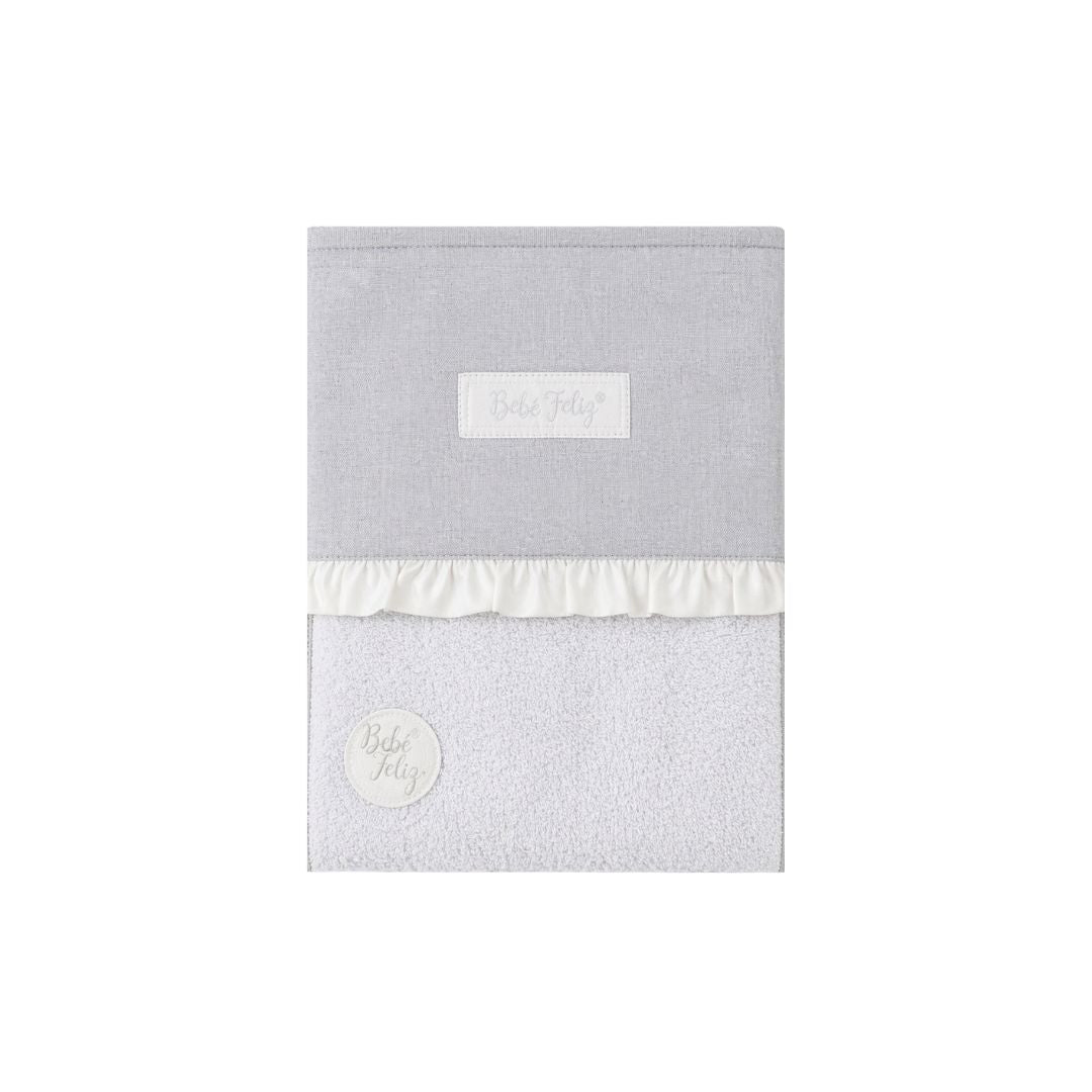 
Toalla De Ribete Gris Diseño Surtido El Bebé Feliz
