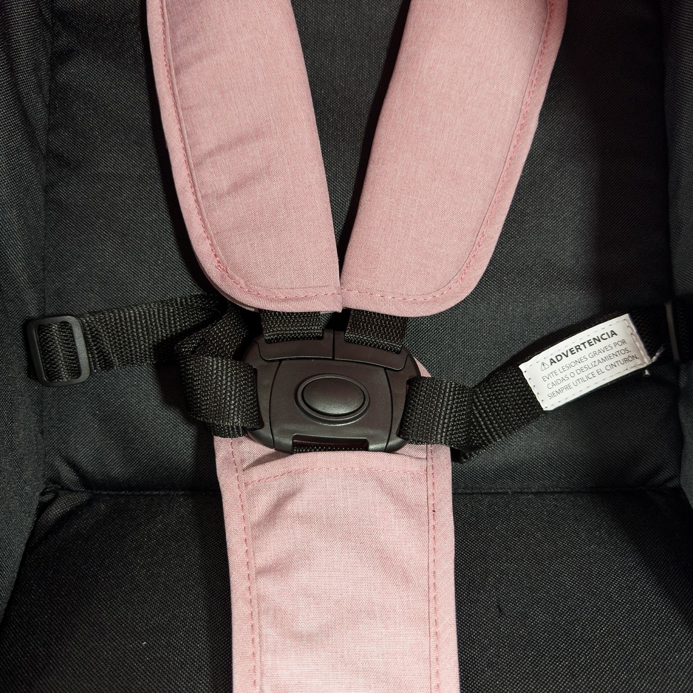 Coche Moisés Con Porta Bebé  Prima Rosado Bebesit Seguridad