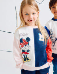 Saco Combinado Minnie Navy Con Rosa Zippy