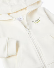 Saco Con Capota Estampado Cactus Beige Zippy detalle