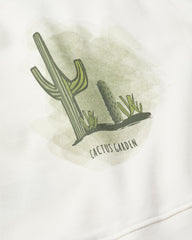 Saco Con Capota Estampado Cactus Beige Zippy diseño