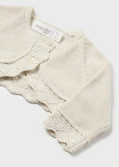 Saco Corto Botones Brillos Beige Mayoral botones