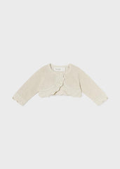Saco Corto Botones Brillos Beige Mayoral
