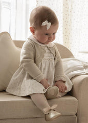 Saco Corto Botones Brillos Beige Mayoral niña
